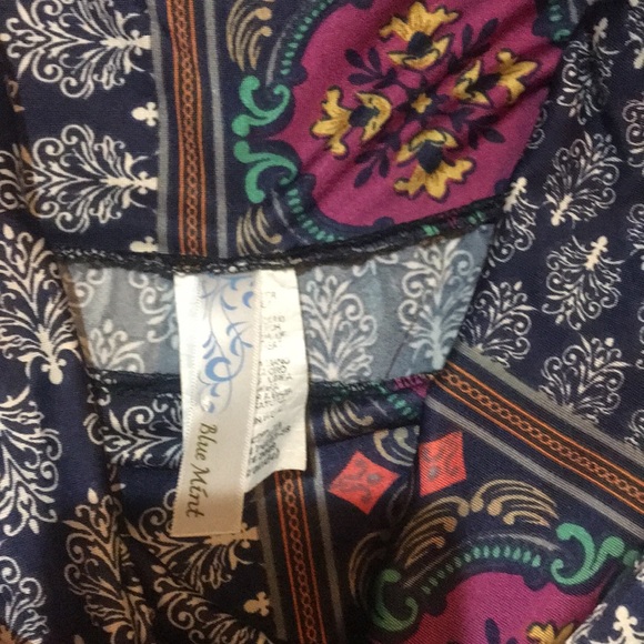 Palooza pants navy patterned - Picture 3 of 5